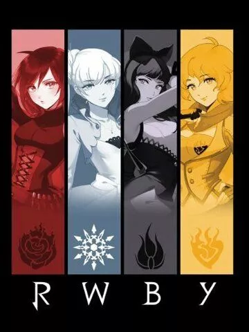 RWBY / Червоний, білий, чорний, жовтий (2012)